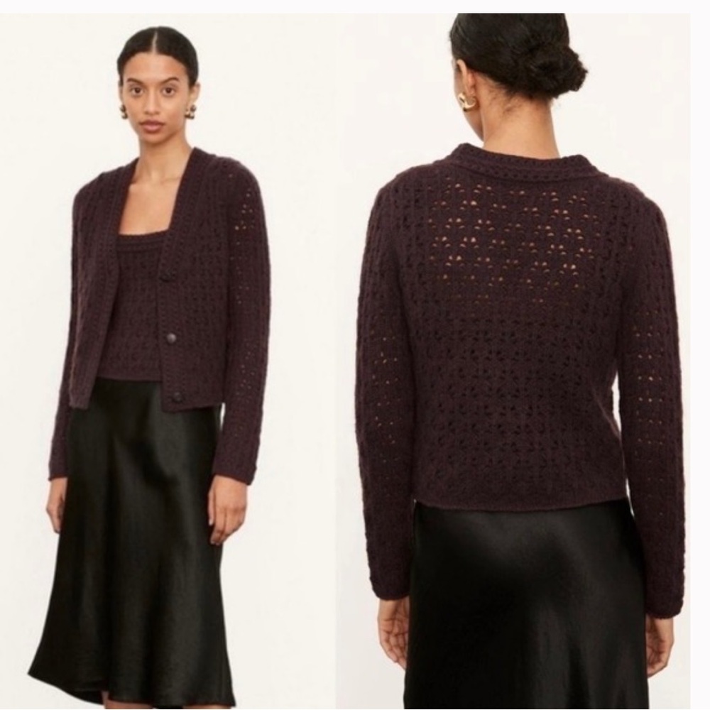 Vince Wool/Cashmere Cardigan. Size L.